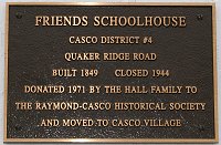 Friends School, Casco, Maine